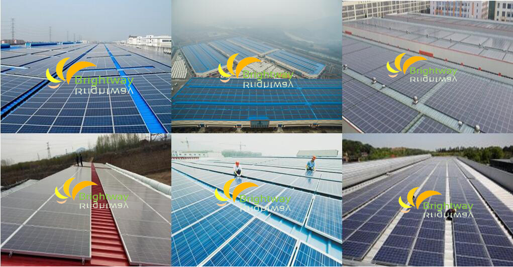 solar trilho de alumínio solar trilho de alumínio para energia solar Sistema 